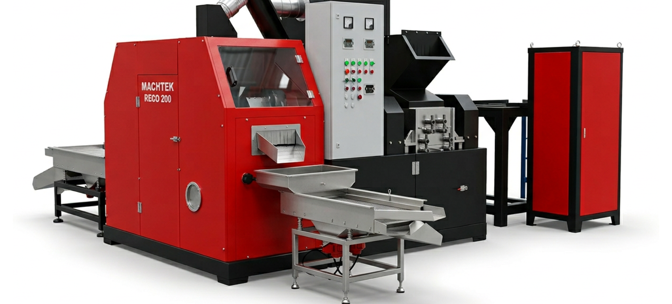 MACHTEK RECO Cable Granulators with Vibratory Separator