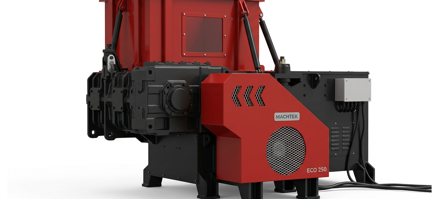 Single shaft shredder